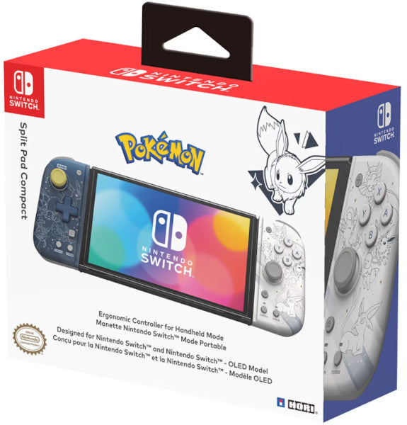 Mando Nintendo Switch Hori Split Pad Compact Pokemon Eevee - Edición especial Mando Nintendo Switch Hori Split Pad Compact Pokemon Eevee - Edición especial